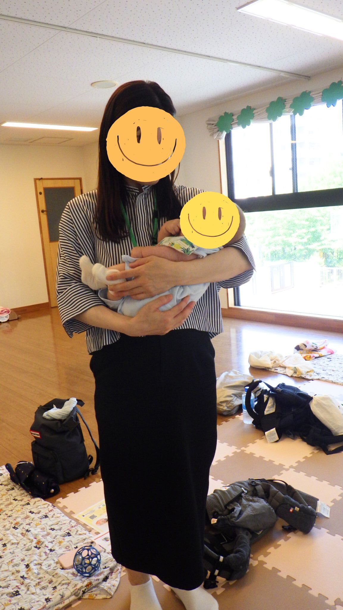 安定した抱っこ