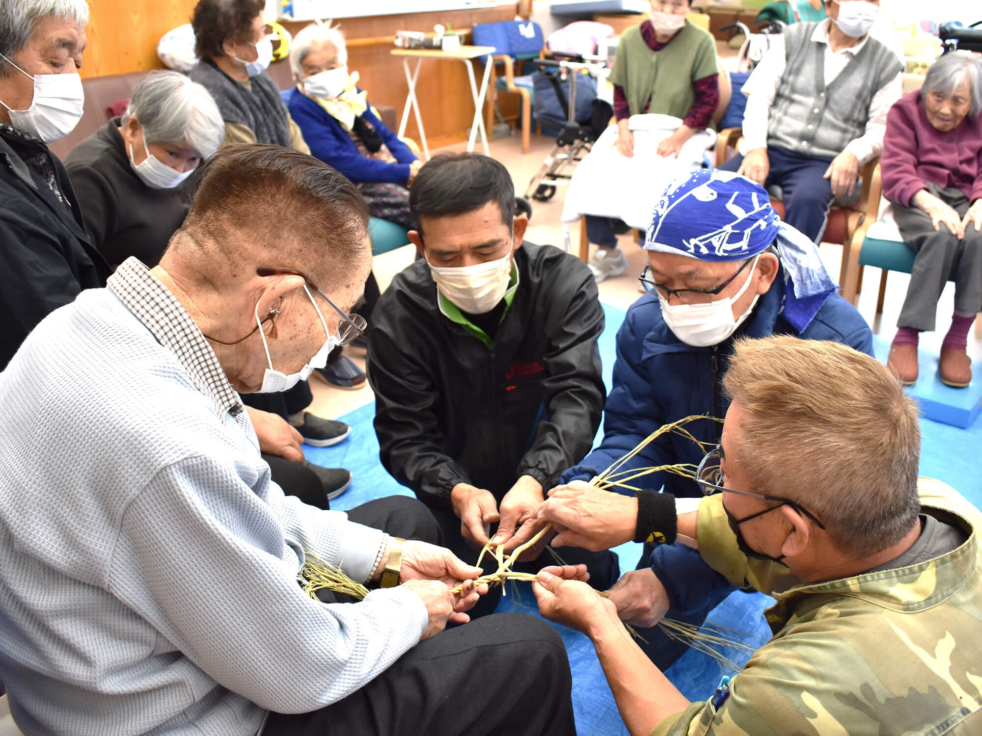 地域の方と一緒に