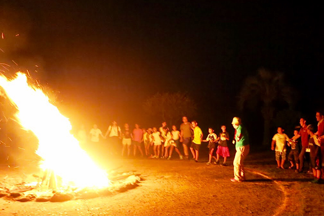 お泊りキャンプ